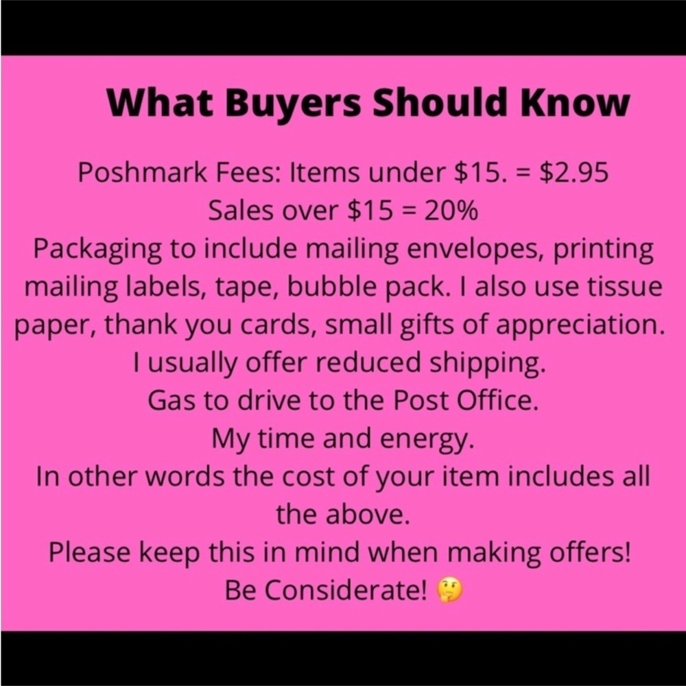WHAT ALL POSHERS  NEED TO KNOW